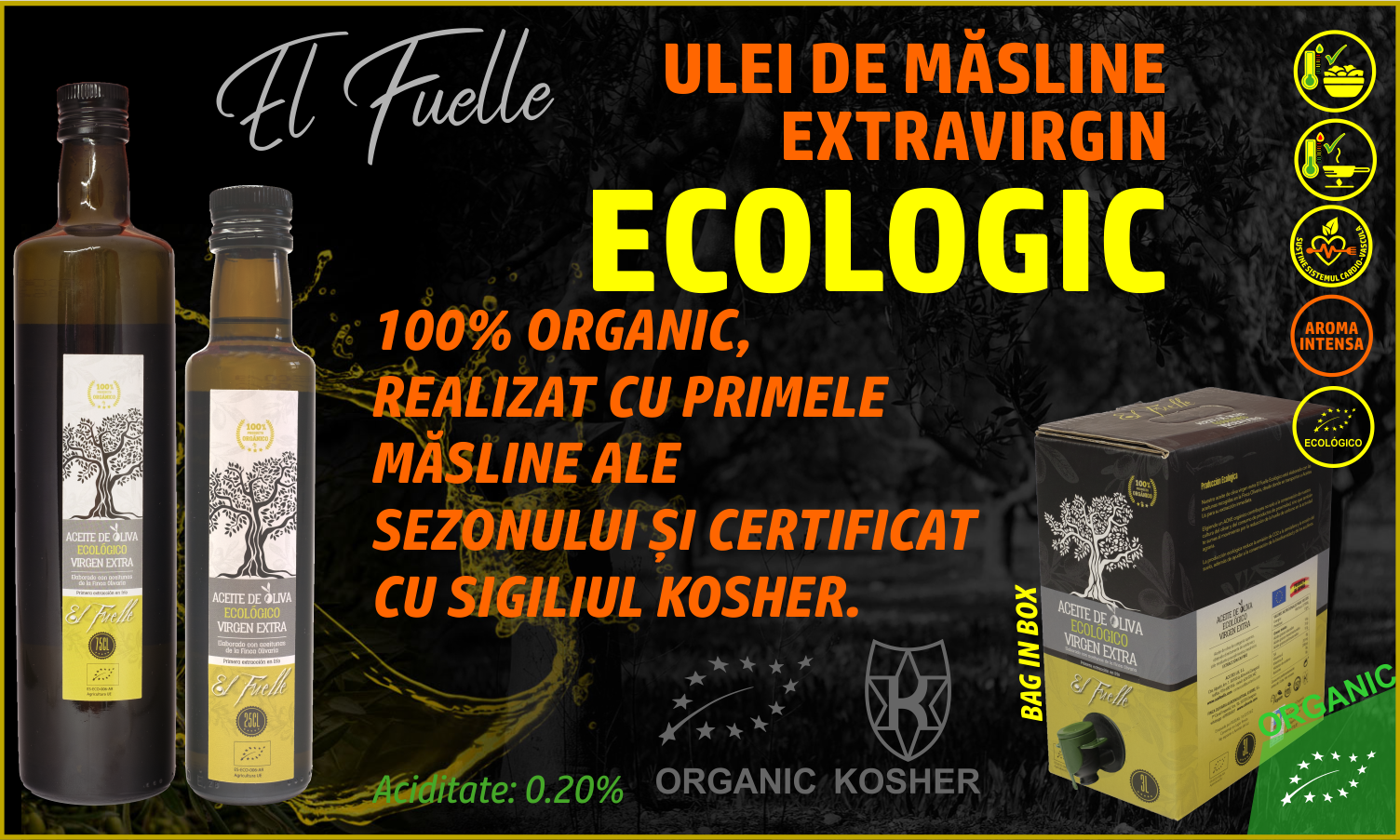 ULEI DE MĂSLINE EXTRAVIRGIN