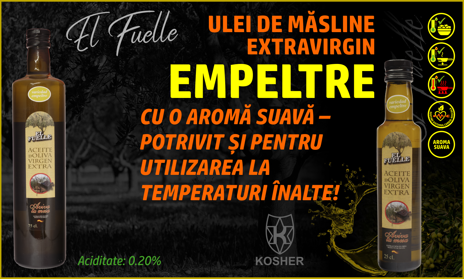 ULEI DE MĂSLINE EXTRAVIRGIN