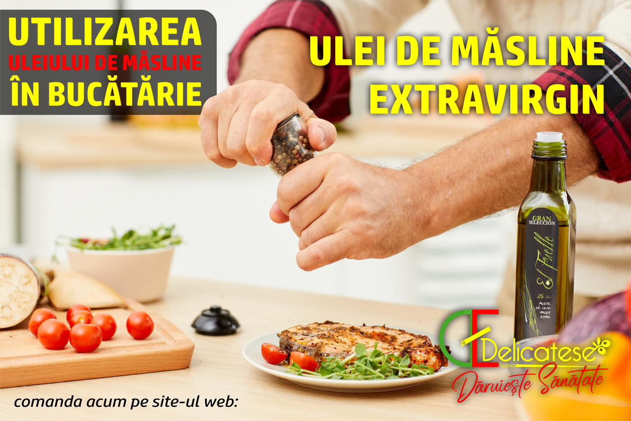 utilizarea uleiului de măsline în bucătărie