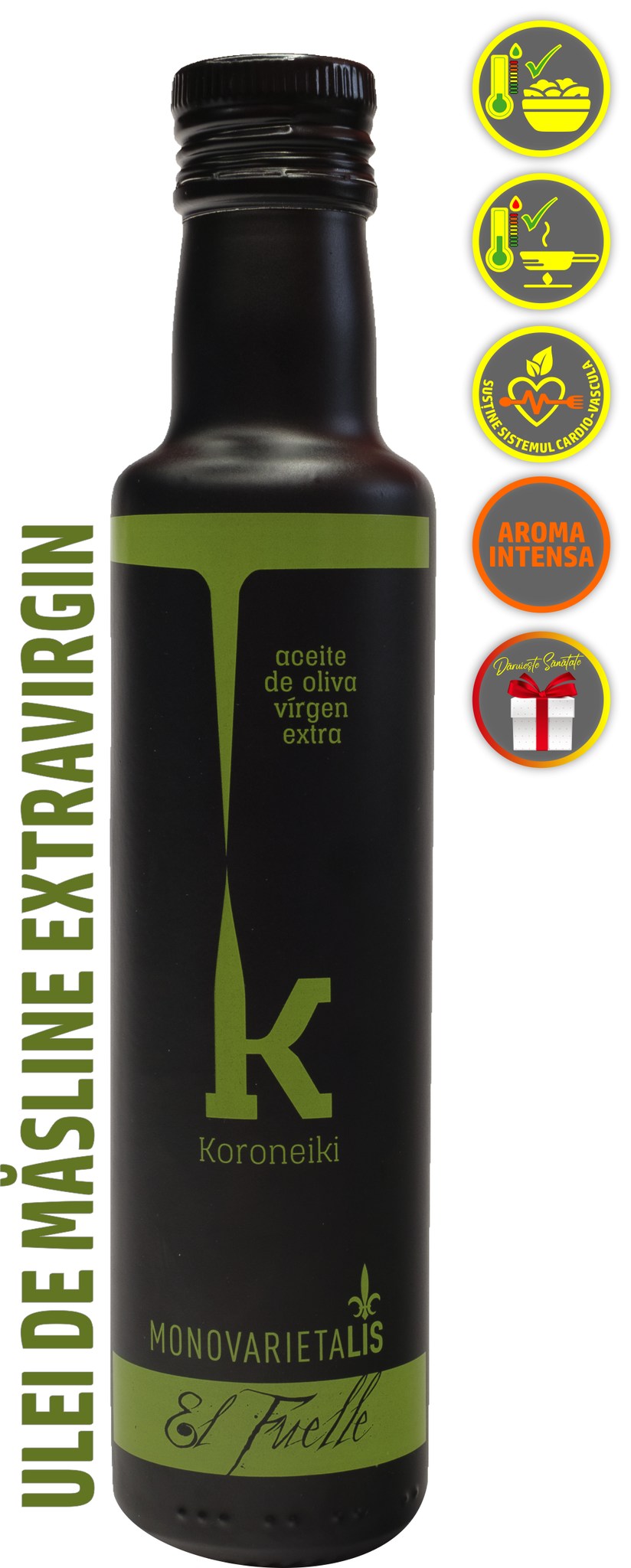 koroneiki - ulei de măsline extravirgin